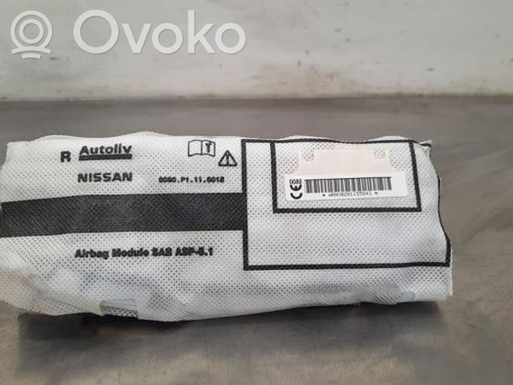 Nissan Qashqai Poduszka powietrzna Airbag fotela 