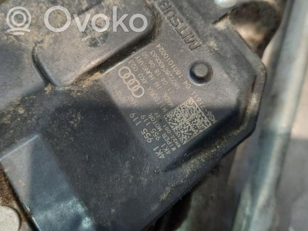Audi A7 S7 4K8 Mechanizm i silniczek wycieraczek szyby przedniej / czołowej 