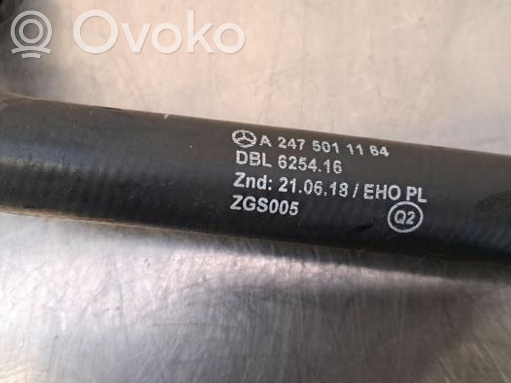 Mercedes-Benz CLA C118 X118 Conductă/furtun lichid de răcire motor