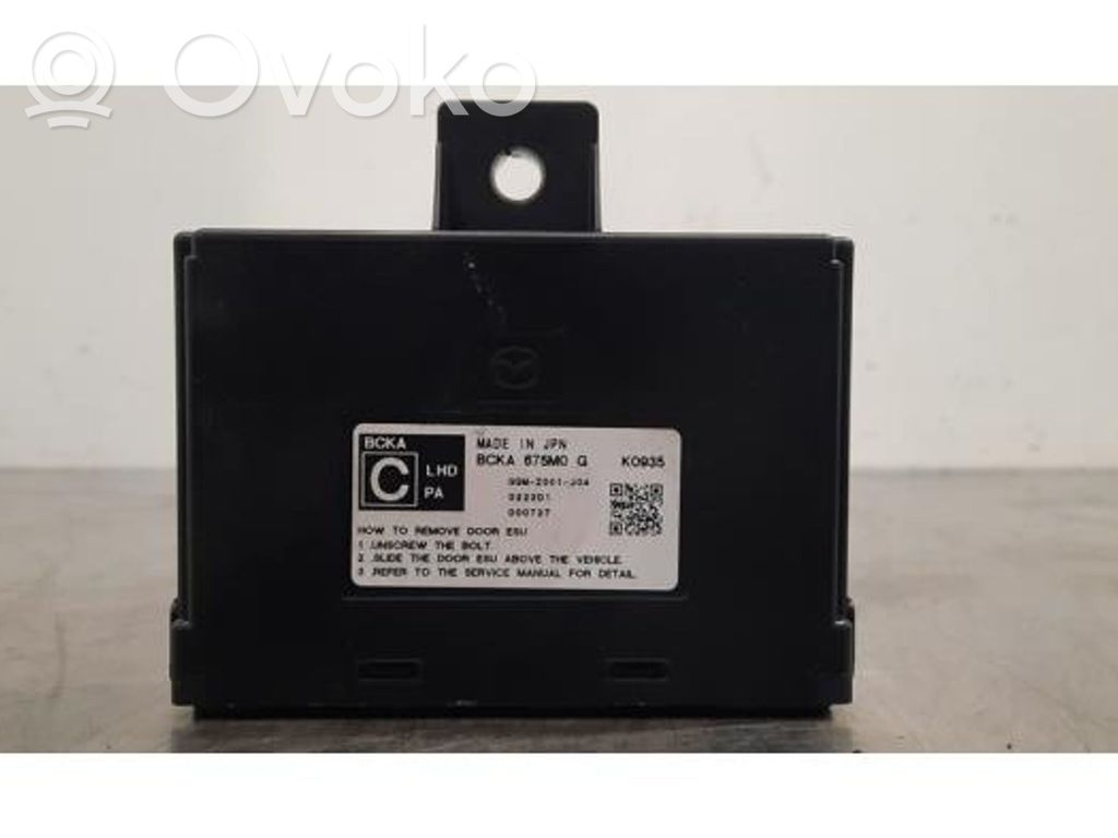 Mazda 3 Unitate/modul de comandă închidere centralizată 