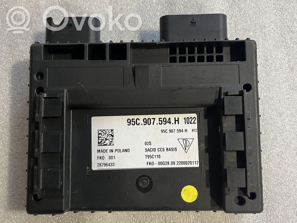 Unité de commande / module de toit ouvrant   95C907594H