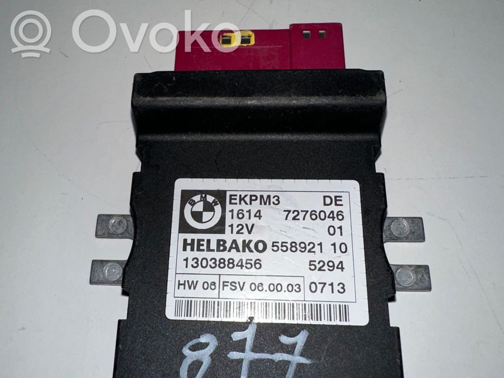 BMW X6 E71 Unidad de control/módulo de la bomba de inyección de combustible 