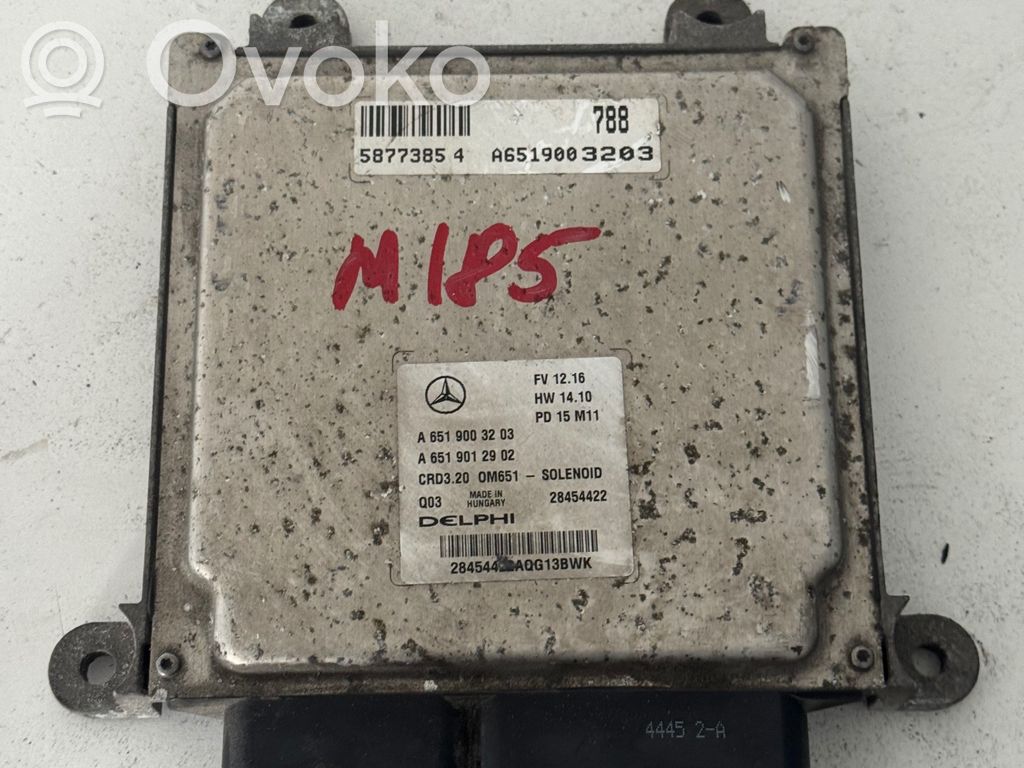 Mercedes-Benz Sprinter W906 Engine control unit/module 