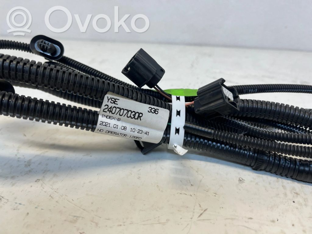Renault Zoe Cableado del sensor de aparcamiento (PDC) 