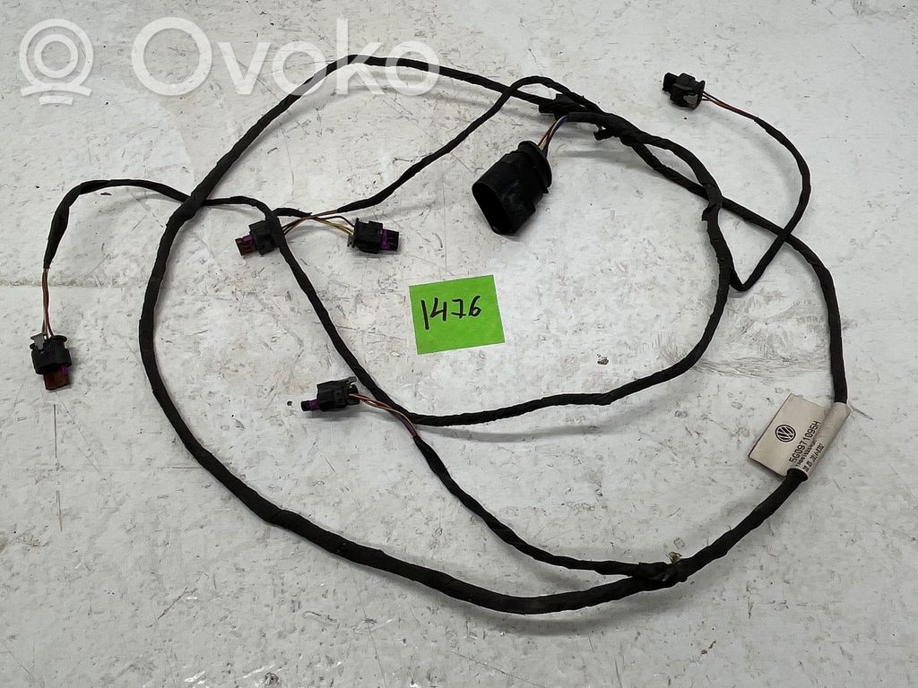 Volkswagen Golf VII Cableado del sensor de aparcamiento (PDC) 