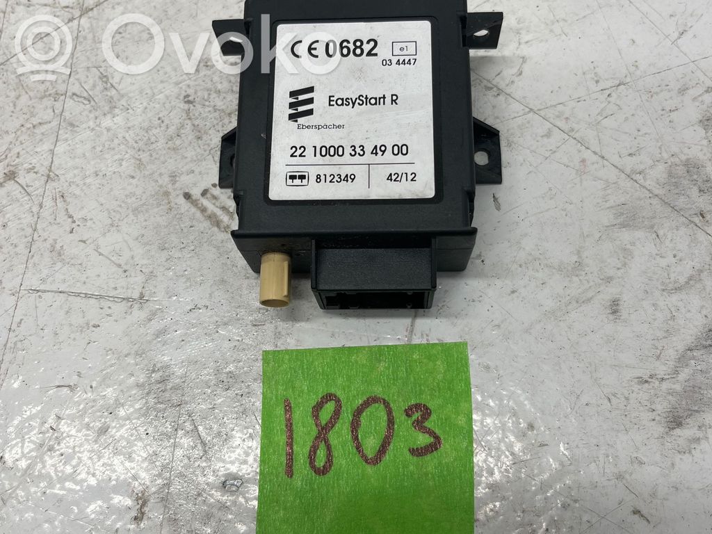 Mercedes-Benz Vito Viano W639 Auxiliary heating control unit/module 