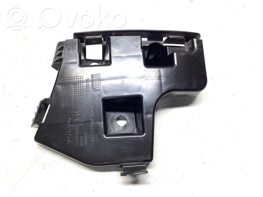 Volvo V60 Staffa di rinforzo montaggio del paraurti posteriore 