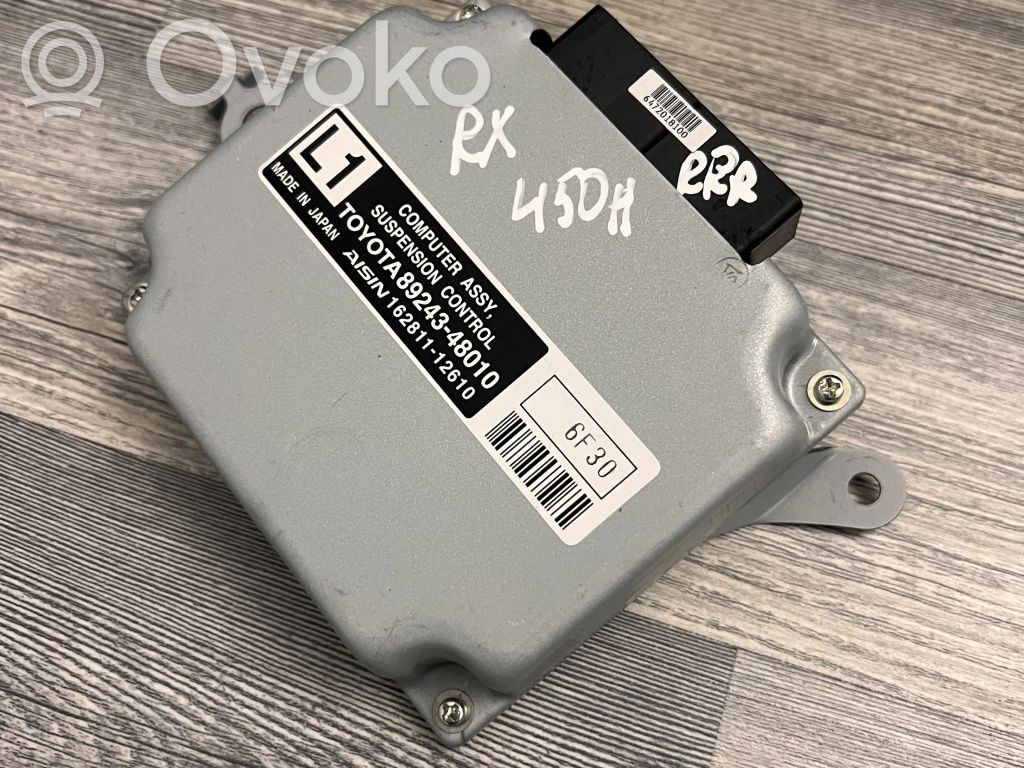 Lexus RX 450H Module de commande suspension 
