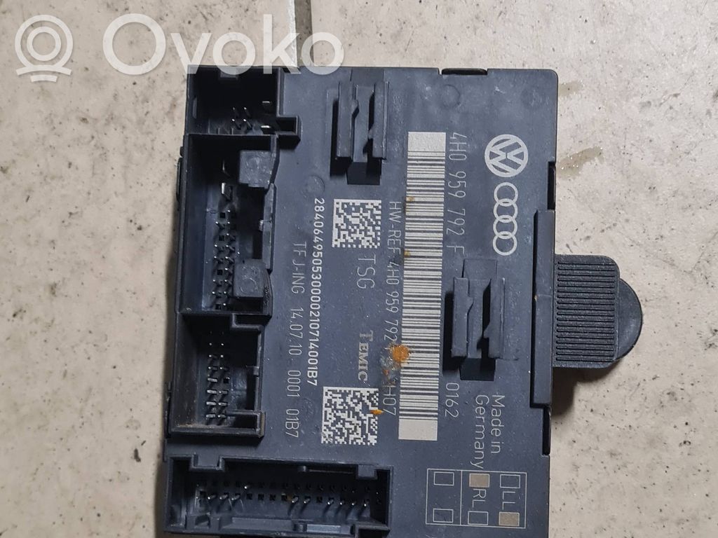 Audi A8 S8 D4 4H Unidad de control/módulo de la puerta 