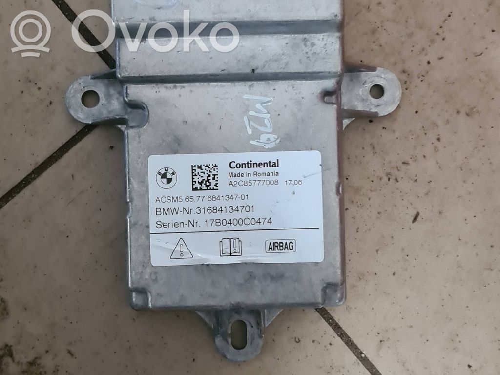 BMW 5 G30 G31 G38 Airbag control unit/module 