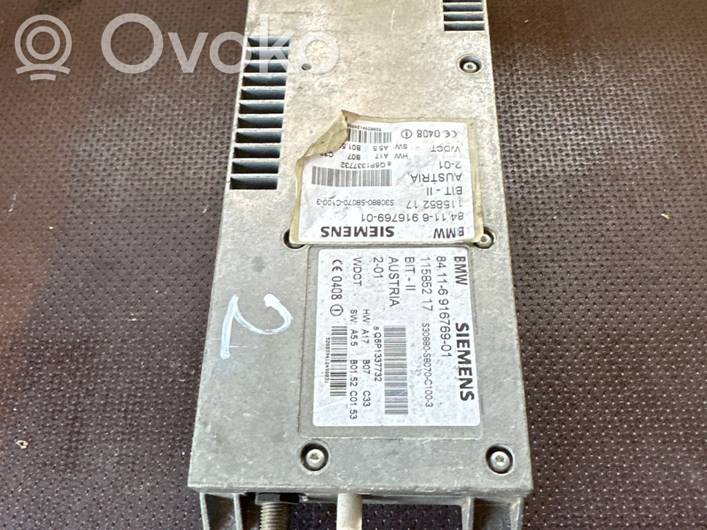 BMW X5 E53 Moduł / Sterownik Bluetooth 