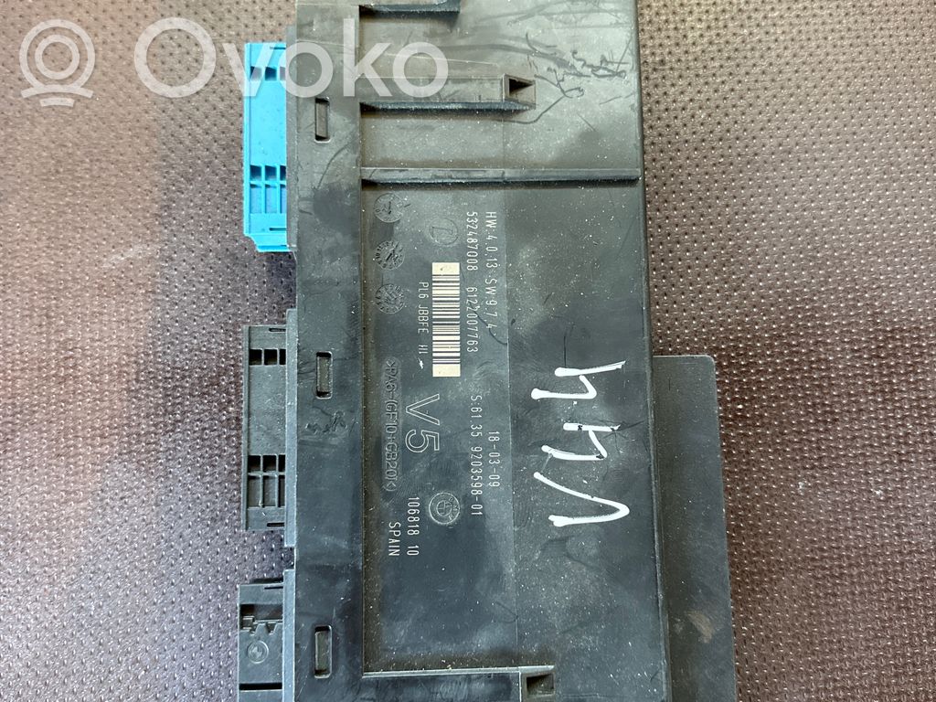 BMW 7 F01 F02 F03 F04 Moduł / Sterownik komfortu 