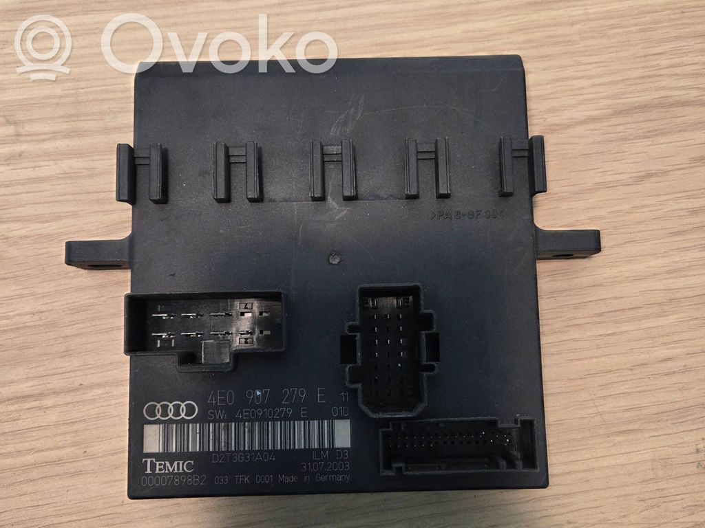 Audi A8 S8 D3 4E Other control units/modules 
