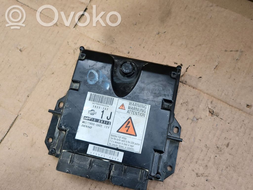 Engine control unit/module   MB275800,20710,EB310