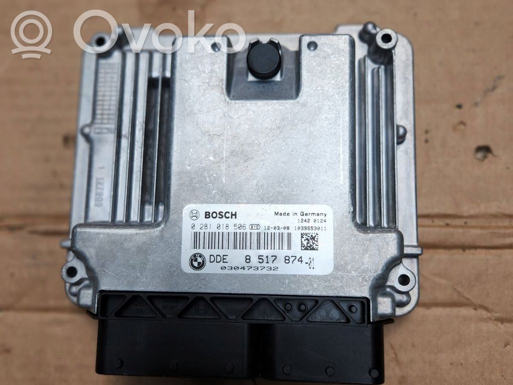 BMW 3 F30 F35 F31 Engine control unit/module 