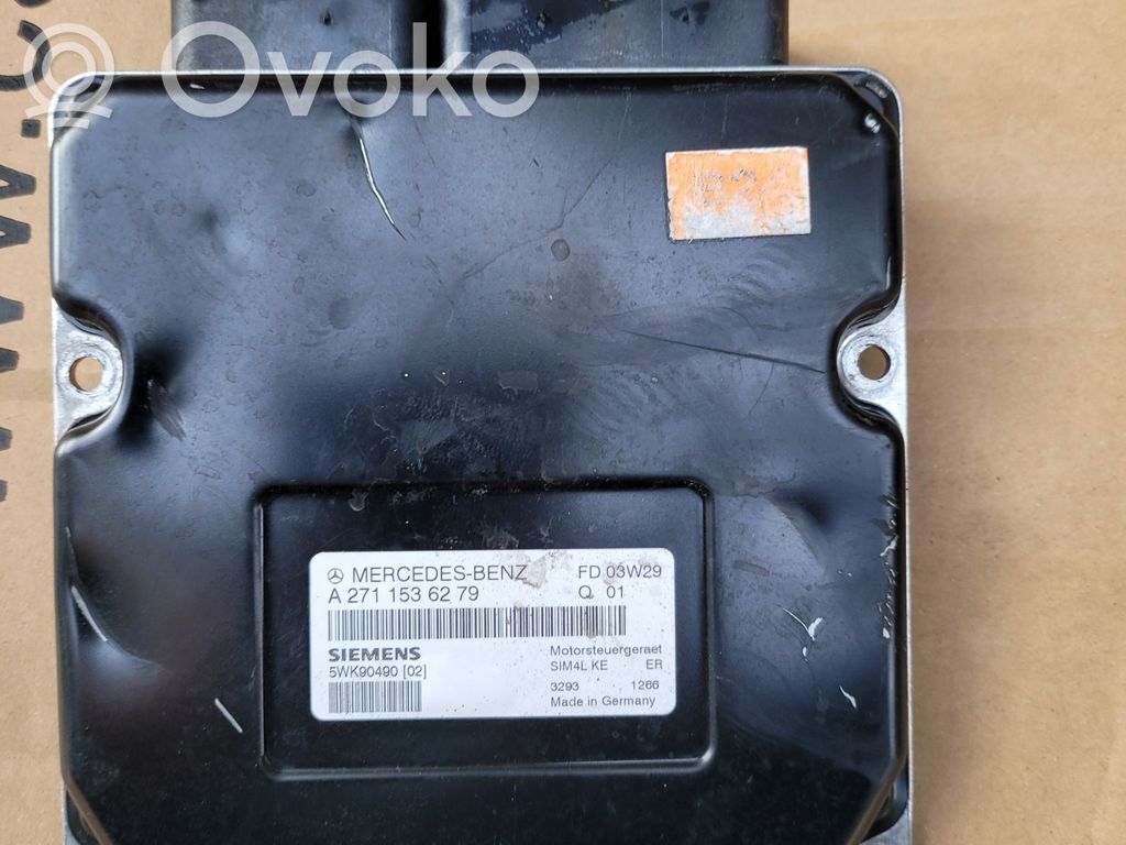 Mercedes-Benz C W204 Calculateur moteur ECU 