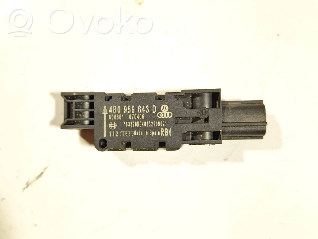 Airbagsensor Crashsensor Drucksensor   4B0959643D