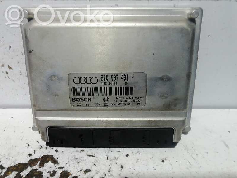Engine control unit/module   0281001834,8D0907401H