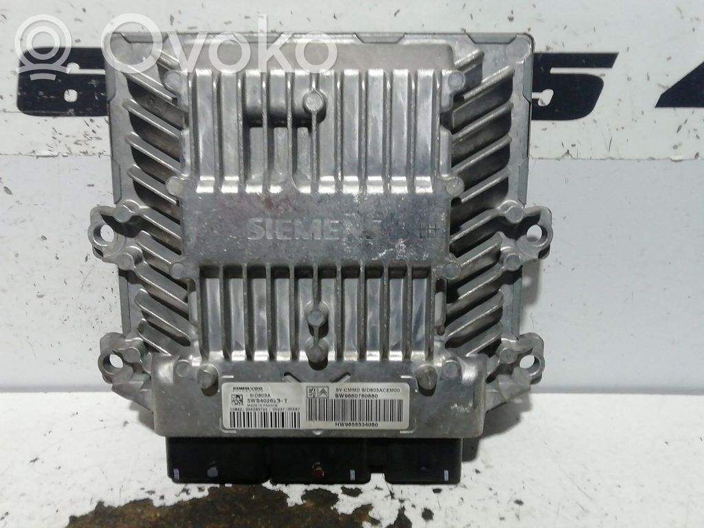 Peugeot 407 Engine control unit/module 