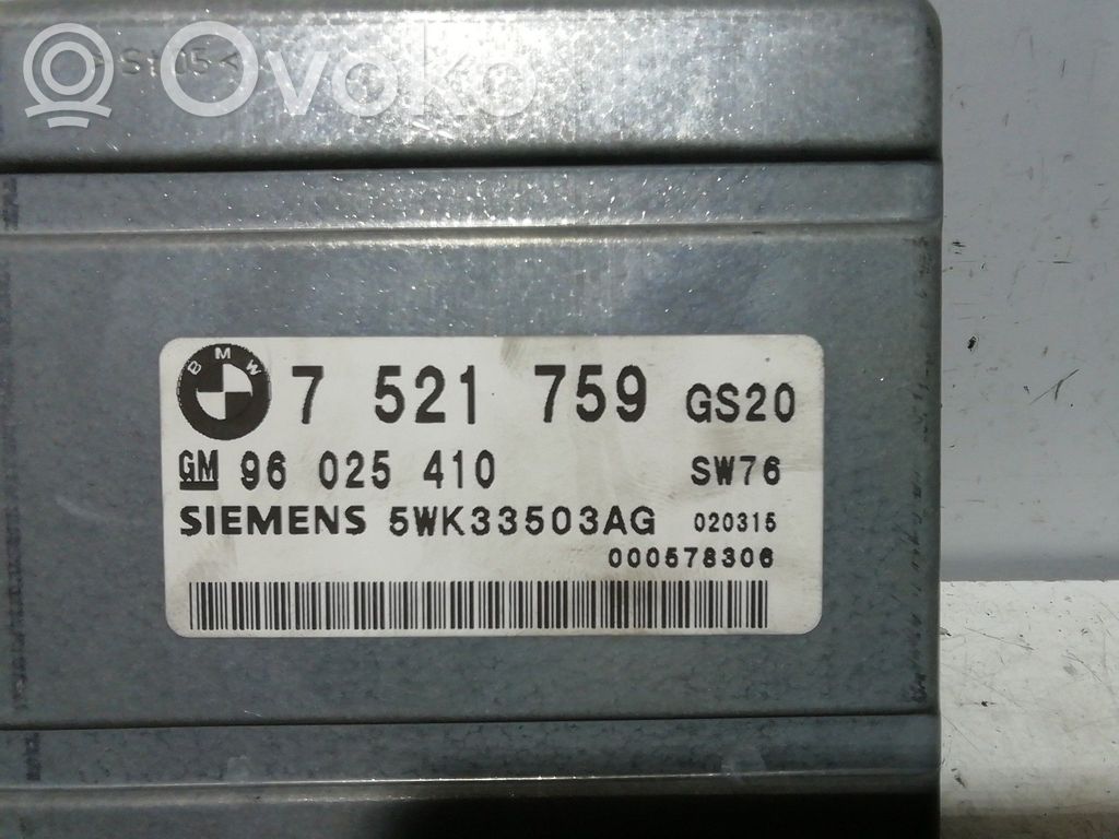 BMW X5 E53 Centralina/modulo scatola del cambio 