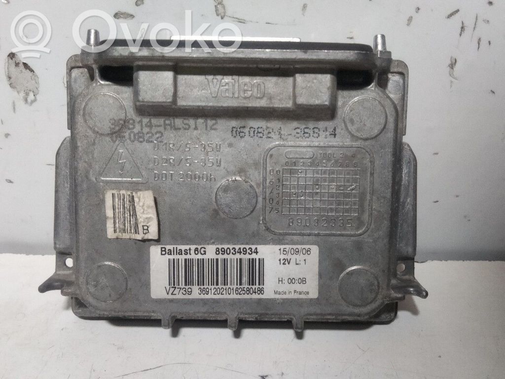 Xenon control unit/module   89034934