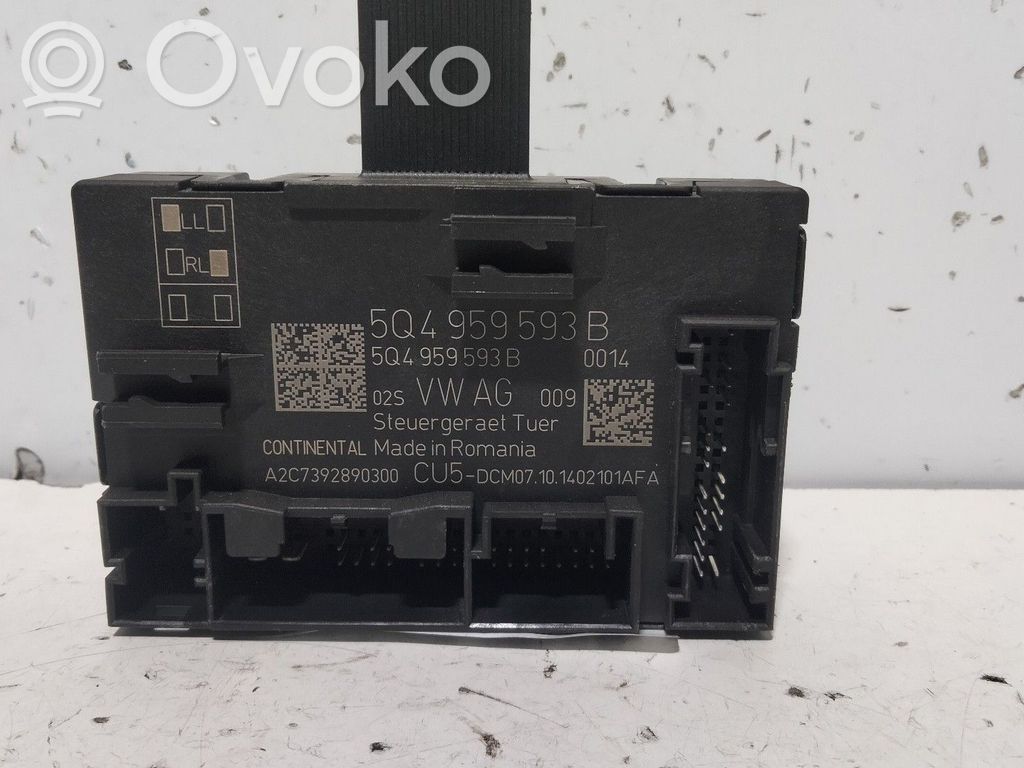 Module confort   5Q4959593B,A2C7392890300