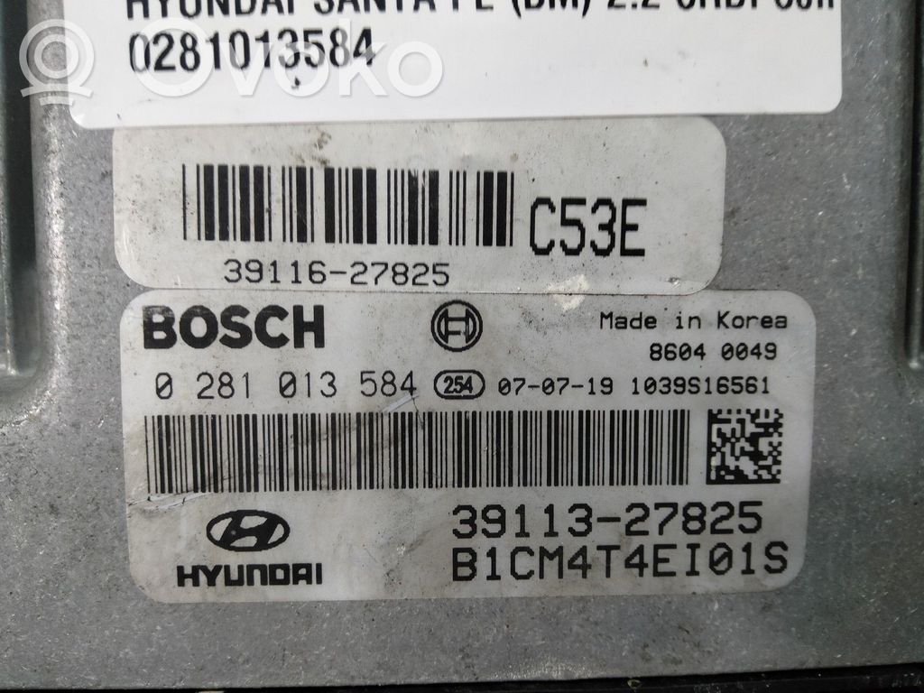 Engine control unit/module   0281013584