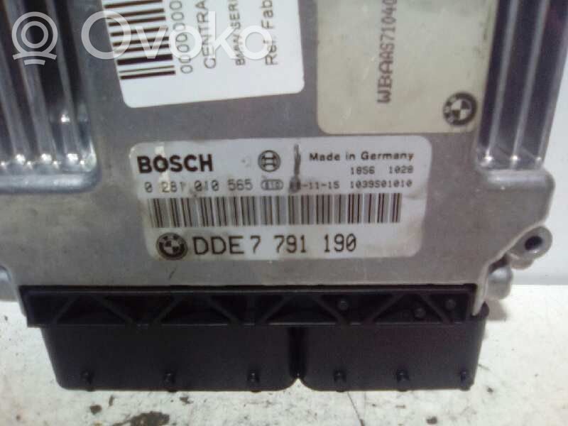 Unidad de control/módulo del motor   0281010565,7791190