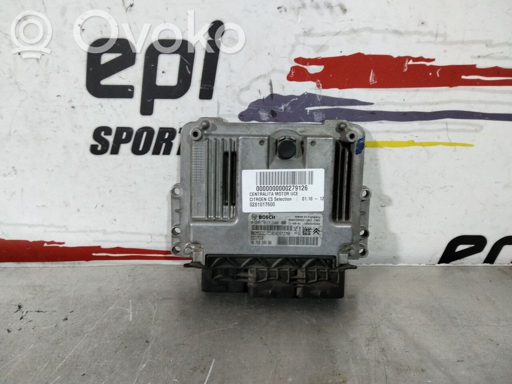 Engine control unit/module   0281017600