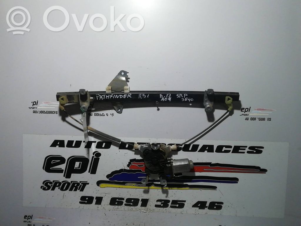 Nissan Pathfinder R51 Manualny podnośnik szyby drzwi przednich 