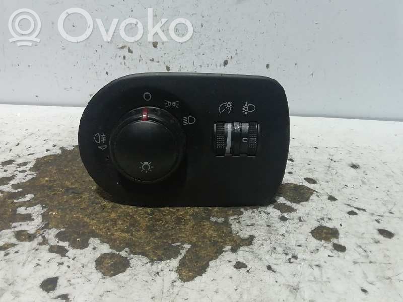 Panel lighting control switch