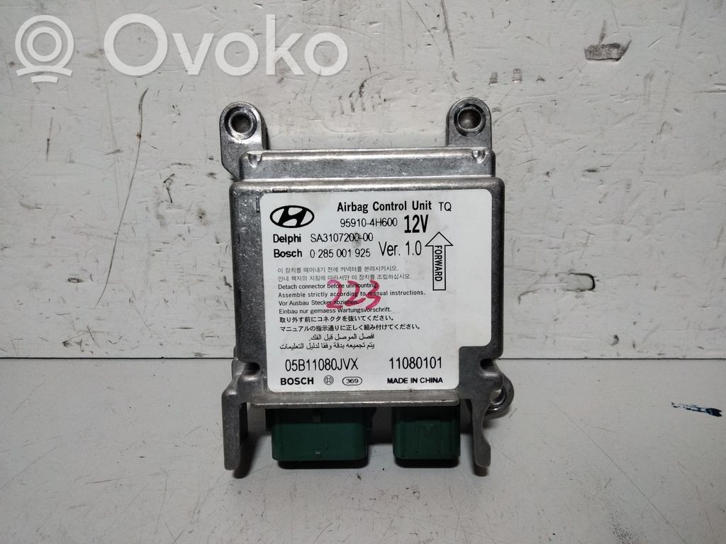 Airbag control unit/module   SA310720000,0285001925,959104H600