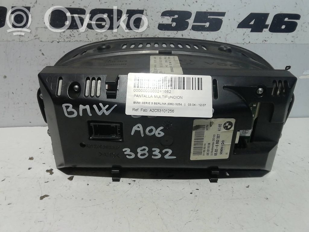 BMW 5 E60 E61 Unitate afișare 