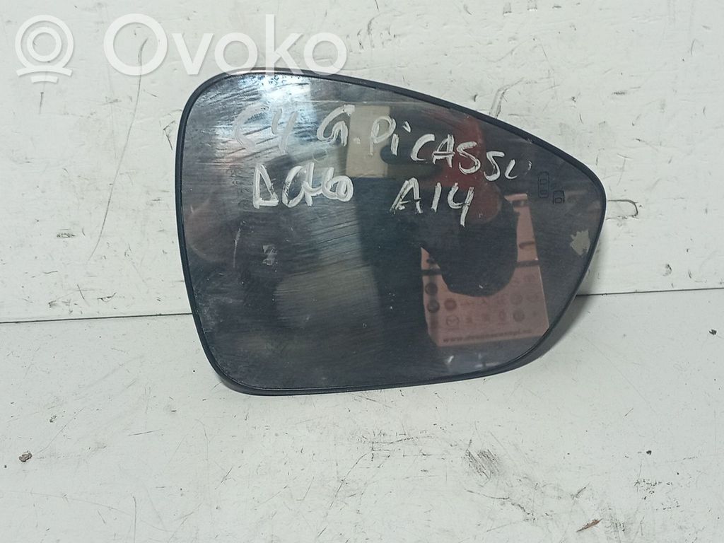 Citroen C4 Grand Picasso Spoguļa stikls 
