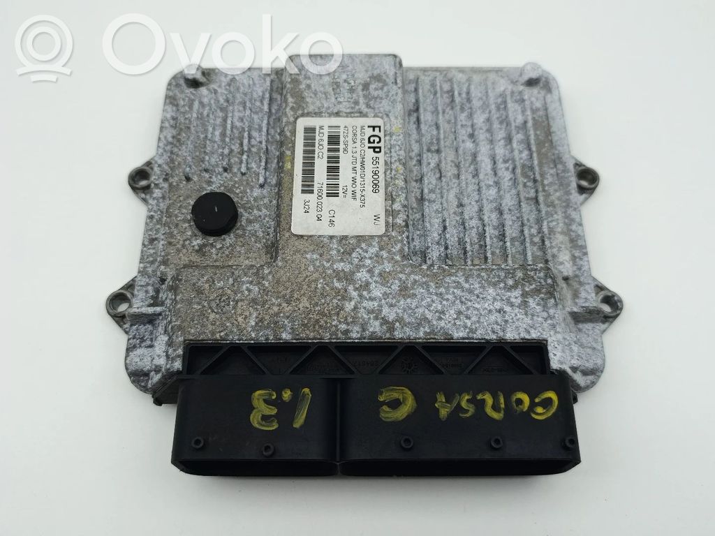 Opel Corsa C Engine control unit/module 