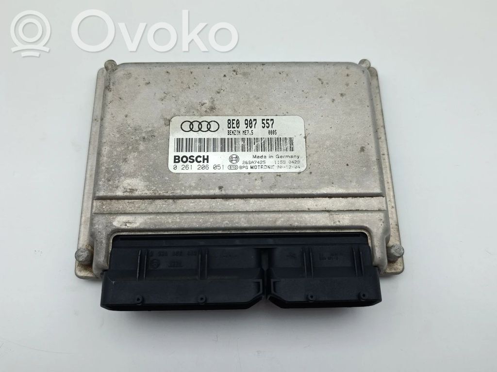 Engine control unit/module   8E0907557,0261206051,26SA7425