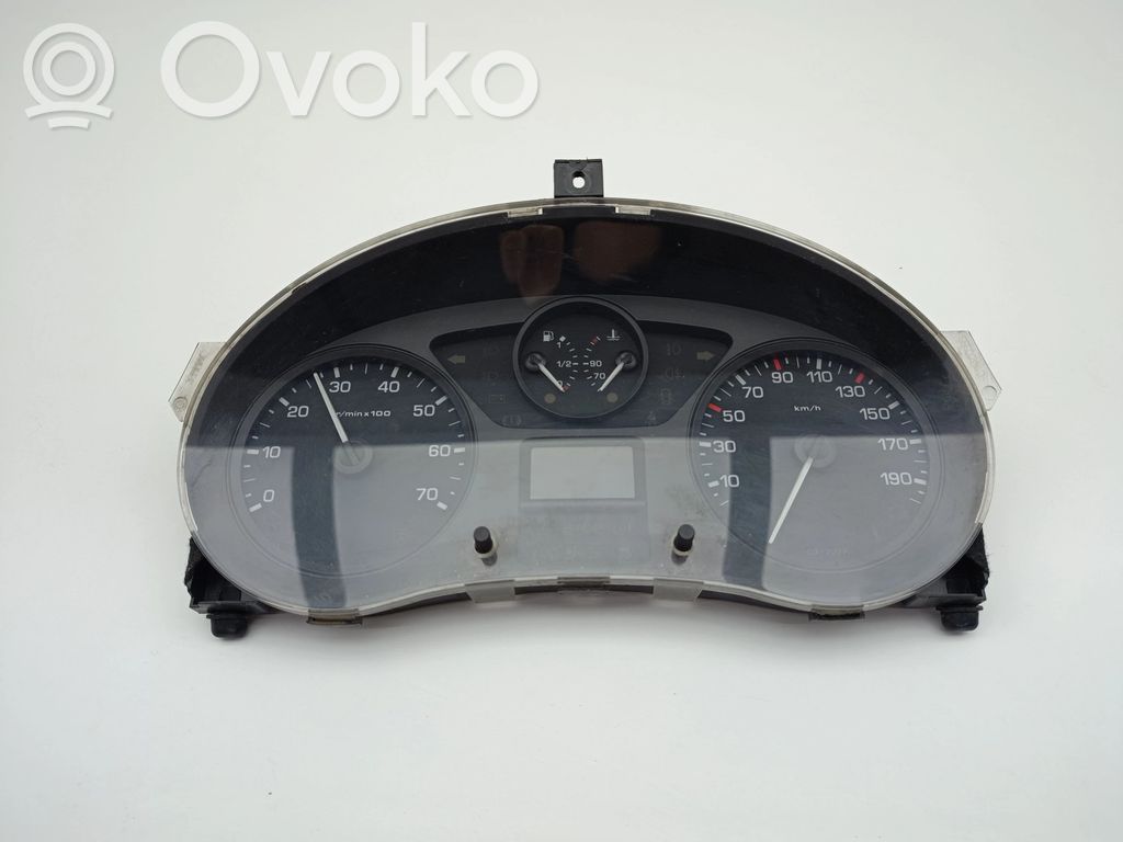 Peugeot Partner Speedometer (instrument cluster) 