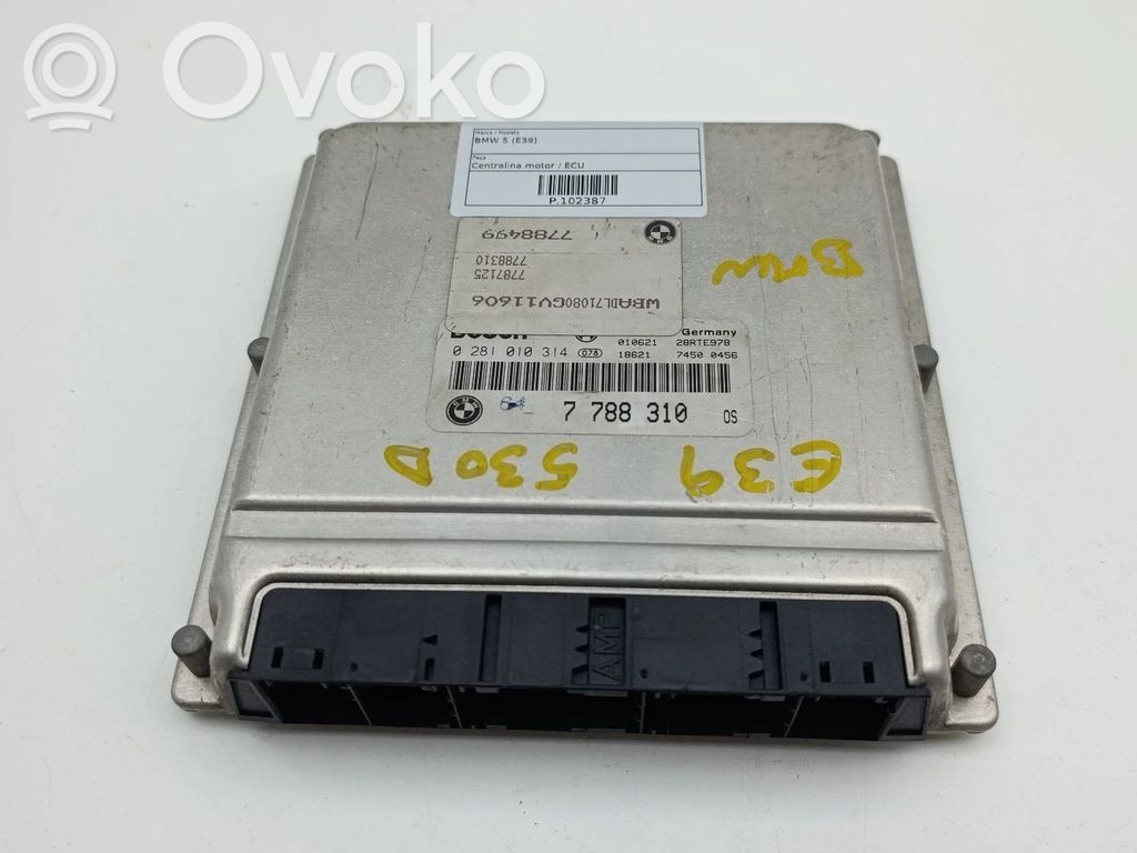 BMW 5 E39 Engine control unit/module 