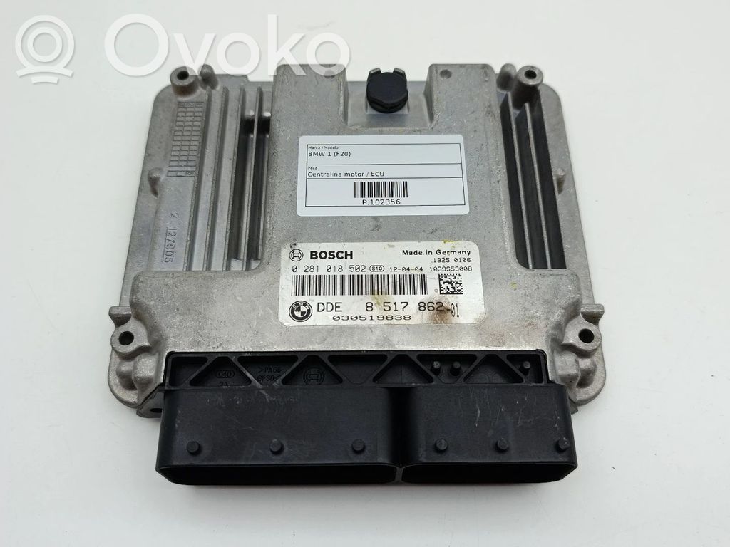 BMW 1 F20 F21 Sterownik / Moduł ECU 