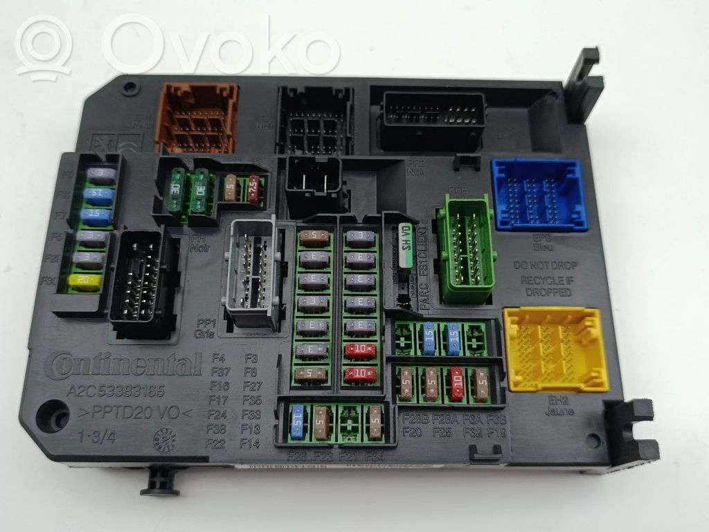 Citroen C4 II SAM control unit 