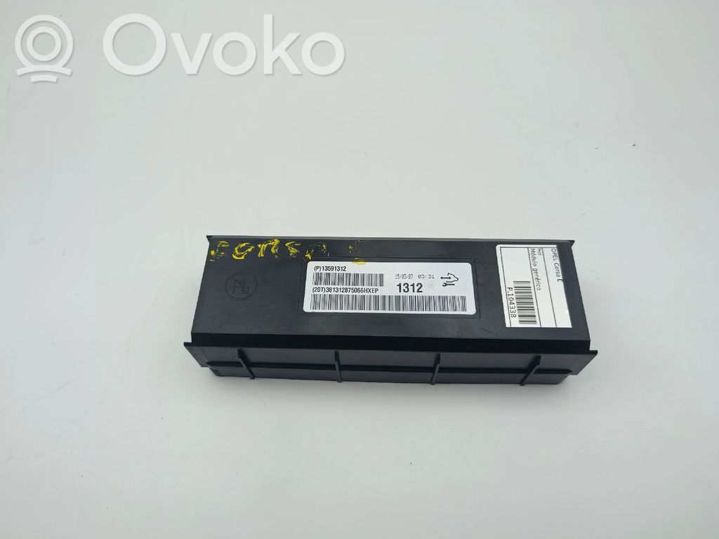 Opel Corsa E Muut ohjainlaitteet/moduulit 
