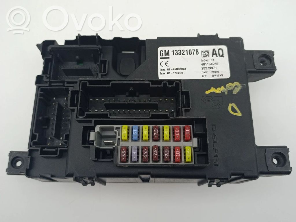 Opel Corsa D SAM control unit 
