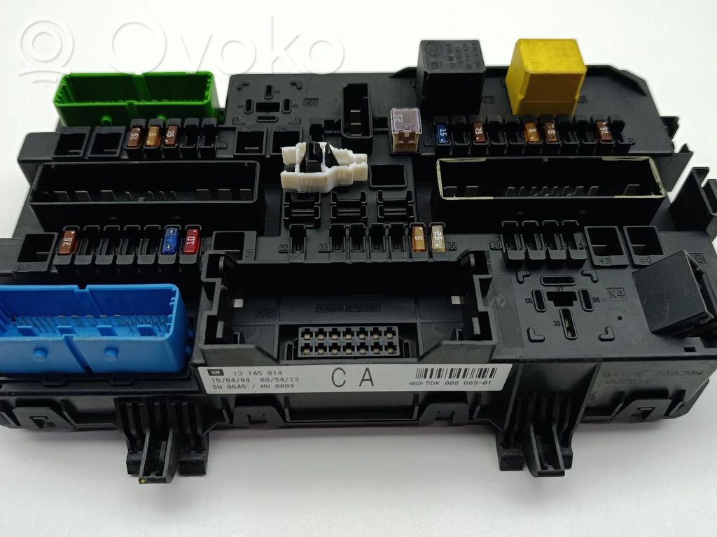 Opel Astra H SAM control unit 