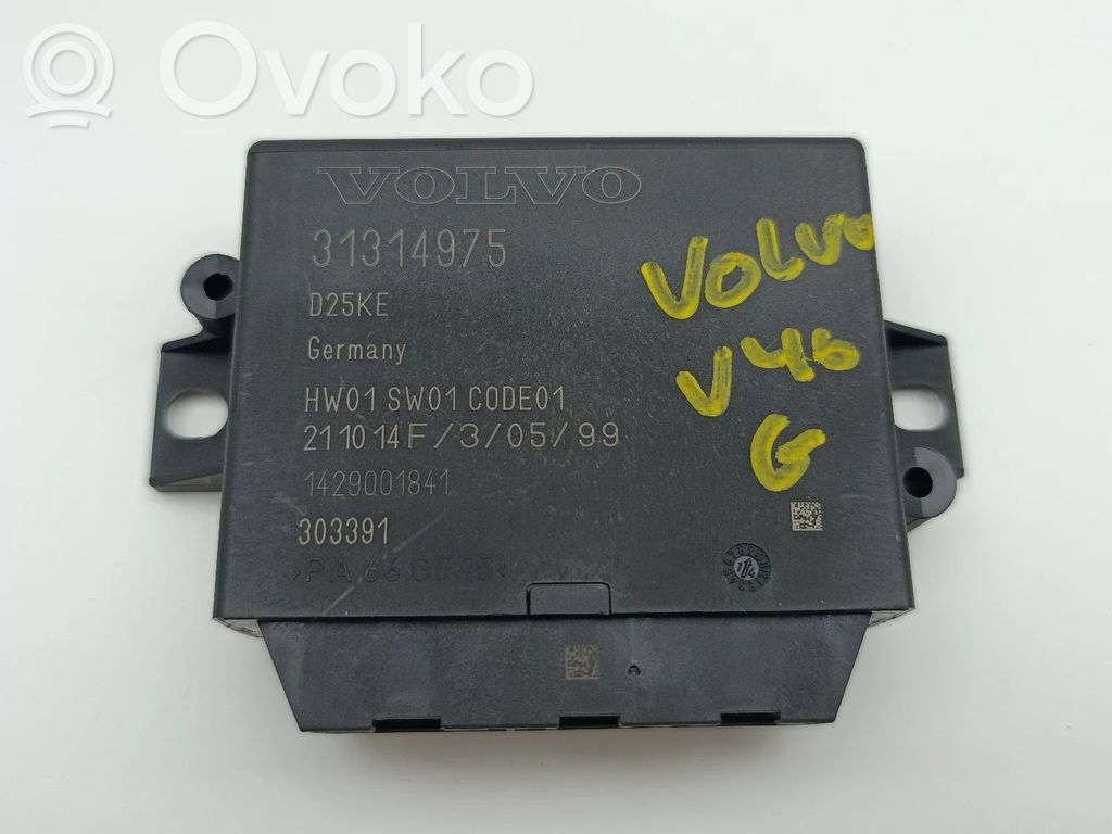 Parking PDC control unit/module   31314975
