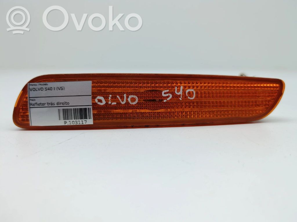 Volvo S40, V40 Reflektor Rückstrahler 