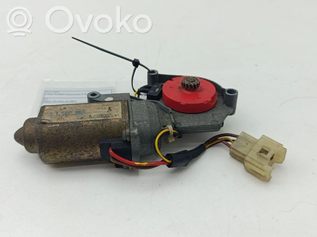 Motor de techo plegable