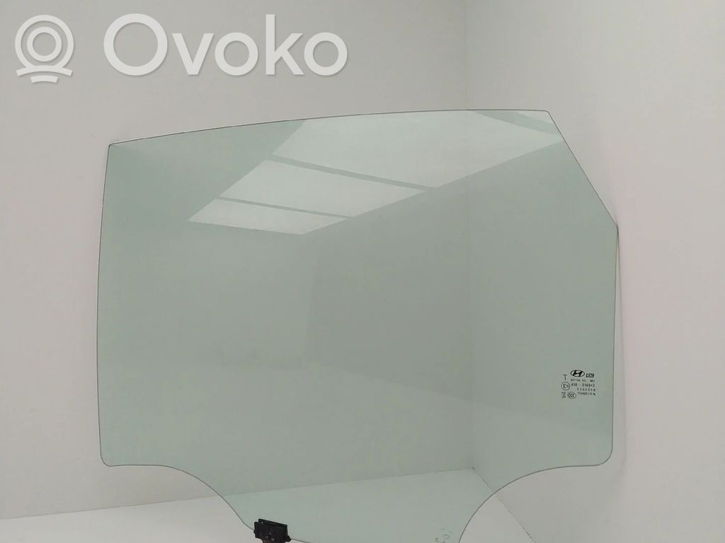 Hyundai Kona I Rear door window glass 
