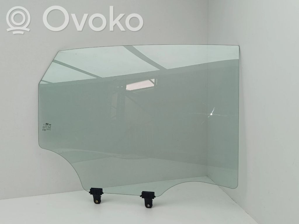 Hyundai Kona I Rear door window glass 