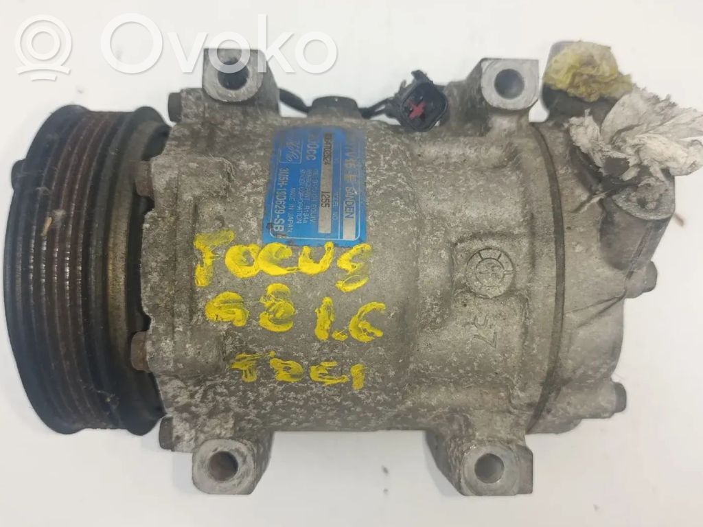 Ilmastointilaitteen kompressorin pumppu (A/C)   3M5H19D629SB