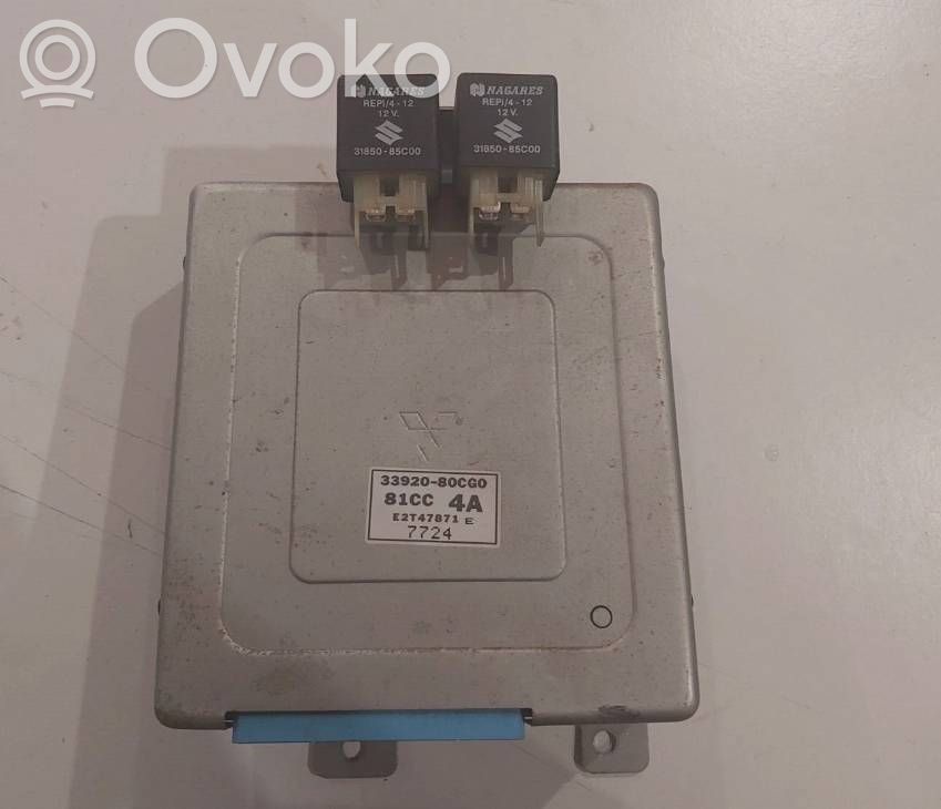 Engine control unit/module ECU   3392080CG0,81CC4A,7724,E2T47871